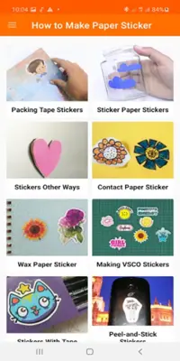 Make Paper Sticker android App screenshot 7